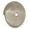 Thrifco Plumbing Single Hole BathTub Drain Overflow Plate with Screw, Brushed Ni 4402297 - alternate 1